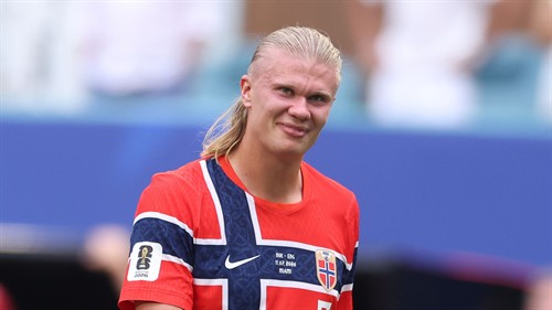 How Haaland celebrated 26th birthday with girlfriend Johansen
