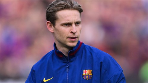 Barcelona's De Jong diagnosed with knee ligament injury