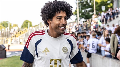Dante is excited by a special new development at Bayern