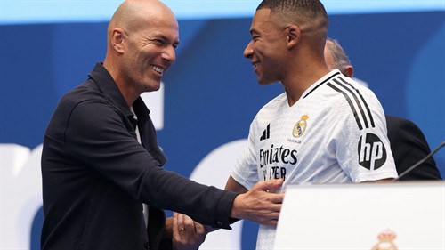 In one sentence: Mbappé sends a message to Zidane after his appointment as France coach