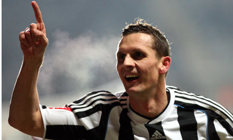 Peter Lovenkrands scores hat-trick as Newcastle beat Plymouth
