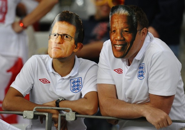 England 0-0 Algeria: Supporters cheer