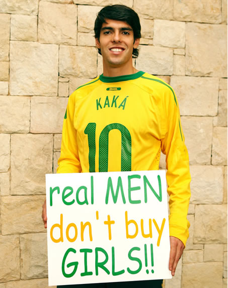 Kaká: Real Men Wear Their Shirts Backwards