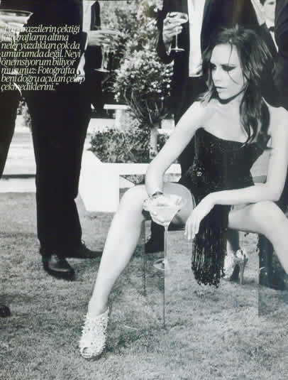 Cover Girl: Victoria Beckham For Turkish Vogue