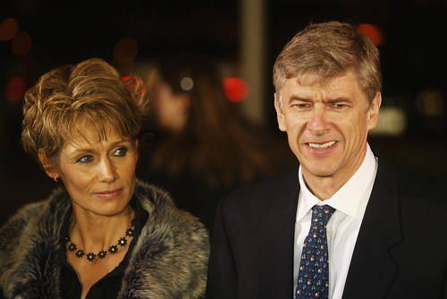 Wenger's affair with a popstar