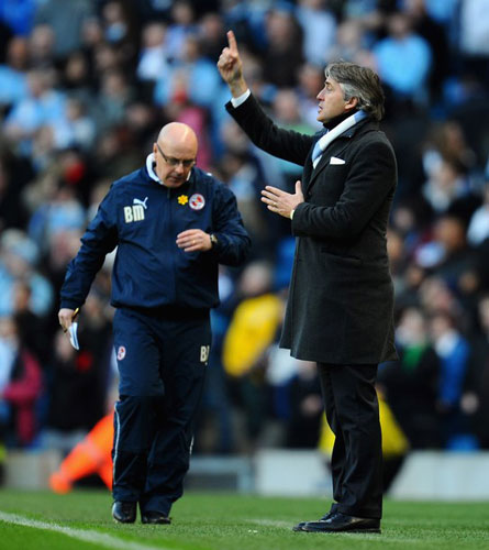 Manchester City vs Reading