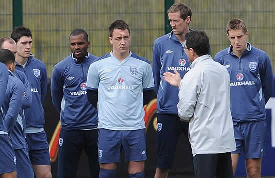 Fronting up: Terry's message to England players - tell me to my face if you don't want me as your captain