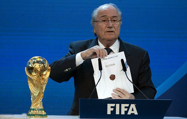 FA ready to welcome FIFA president Sepp Blatter just months after World Cup vote snub