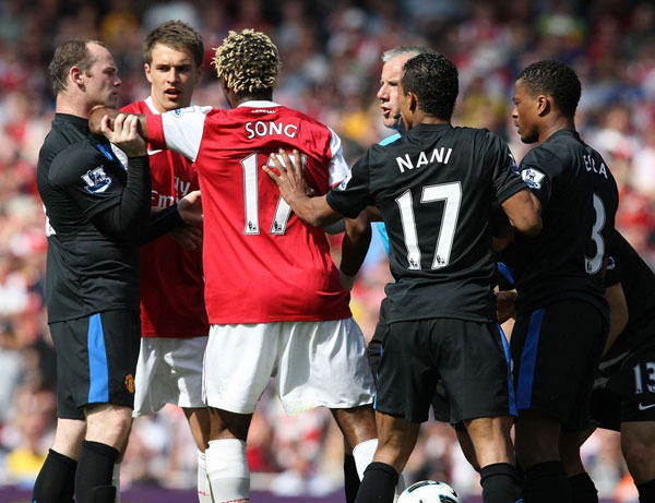 Arsenal vs Manchester Utd.