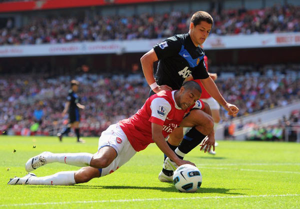 Arsenal vs Manchester Utd.