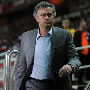 Mourinho silent after first game following ban