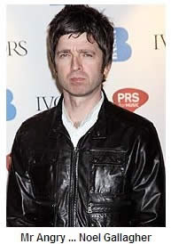 Noel Gallagher gives Gary Neville a volley