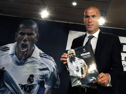 Zidane, the elegance of simple hero