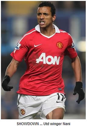Nani heads for crunch Utd talks