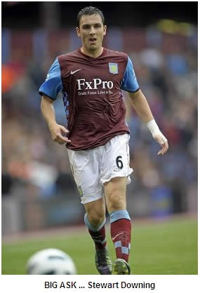 Downing off to Kop.. if Kenny splashes cash