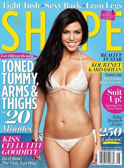 Kim Kardashian and her sister have been published on the cover of the Fashion Magazine