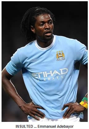 It's an insult for City to tell me by email I can only train with the reserves