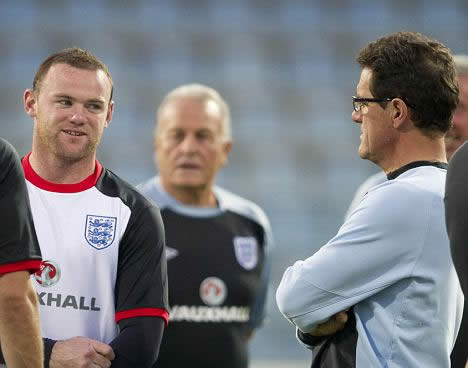 Euro hope for Rooney after referee backs England striker in red card rumpus