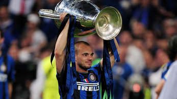 Sneijder eyes European Cup repeat