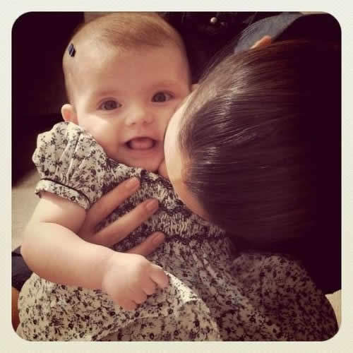 kaka's daughter - 6mths old Isabella