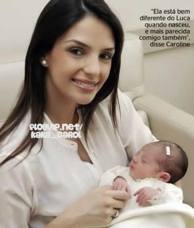 kaka's daughter - 6mths old Isabella