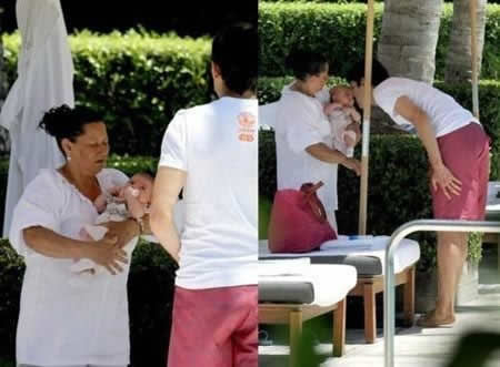 kaka's daughter - 6mths old Isabella