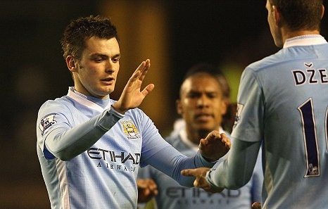 Johnson signs five-year deal at Man City as he looks to make Euro 2012 squad