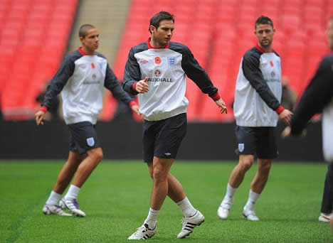 We were ready to fight poppy ban against world champions Spain, says Lampard