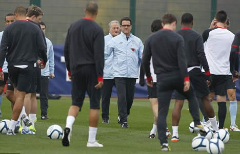 Capello continues to stand by Terry despite naming Lampard skipper for Spain clash