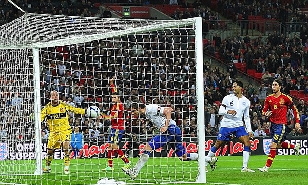 England 1 Spain 0: Lampard fires in friendly to give Capello's Young Lions a famous win