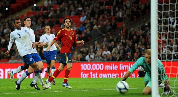 England 1 Spain 0: Lampard fires in friendly to give Capello's Young Lions a famous win