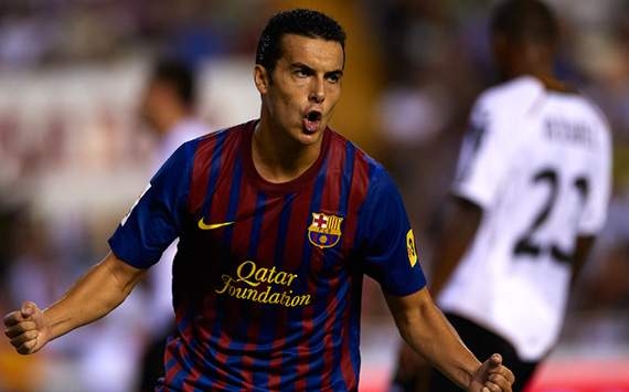 Barcelona's Pedro Resumes Training