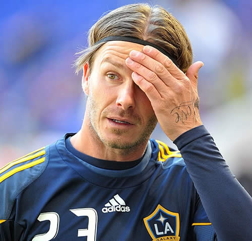 David Beckham: I'm feeling my age