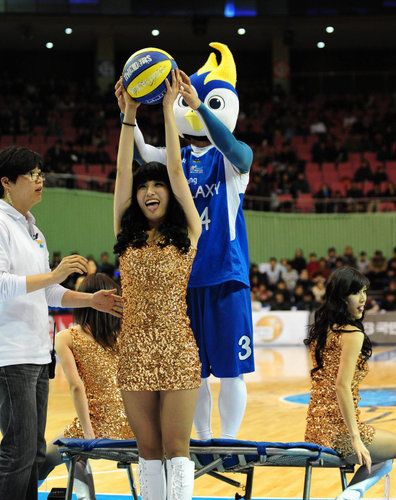 Korea's basketball sport babies