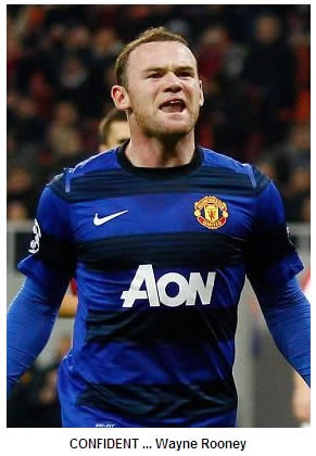 Wayne Rooney: Away the lads