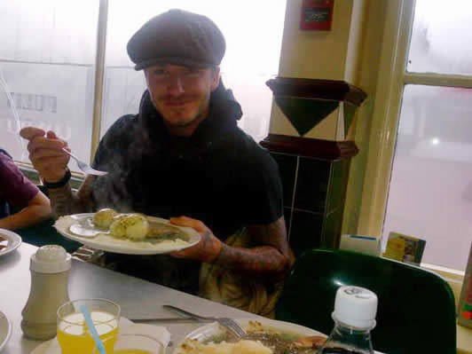 David Beckham's surprise birthday do for his sister