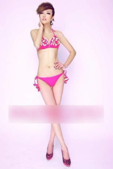 Sexy model pictured as Football Baby