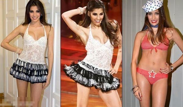 Christian Vieri's new gossip girl