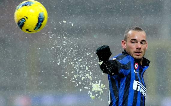 Inter star Wesley Sneijder set to return against Novara