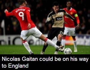 Nicolas Gaitan sale warning alerts Man United and Man City