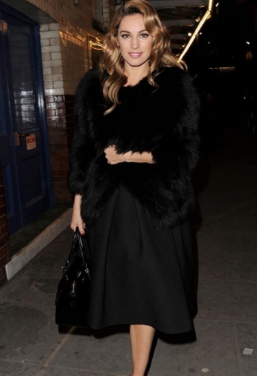 Kelly Brook attended an event