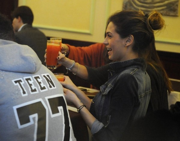 Boateng went shopping with his girlfriend