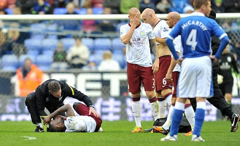 Bent torment! England striker likely to miss Euro 2012 with ankle injury