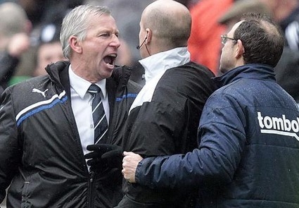 Pardew and O’Neill in derby rage
