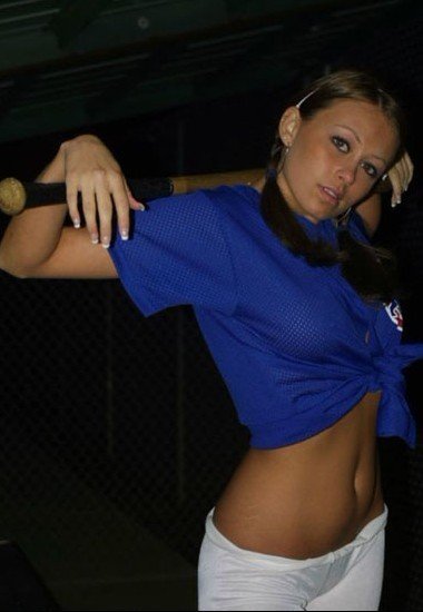 Hottie Baseball Baby show sexiest body