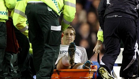 Dawson KO confirmed as ruptured ankle ligaments wreck star's Euro 2012 dream