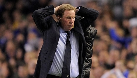 Redknapp denies England speculation has affected Spurs' form