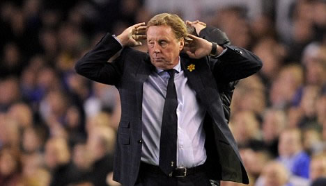 Redknapp still keen on England job despite admitting leaving Spurs would be tough