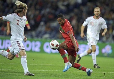 2012 Euro qualifier: Portugal 3 : 1 Denmark
