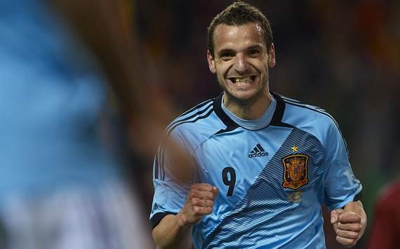 Soldado: I will surely be at Euro 2012 for Spain if I keep playing this way at Valencia